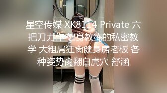 星空传媒 XK8114 Private 六把刀力作 健身教练的私密教学 大粗屌狂肏健身房老板 各种姿势肏翻白虎穴 舒涵