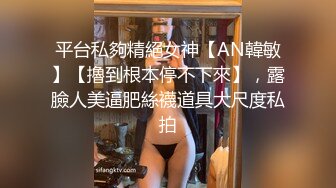 平台私夠精絕女神【AN韓敏】【擼到根本停不下來】，露臉人美逼肥絲襪道具大尺度私拍